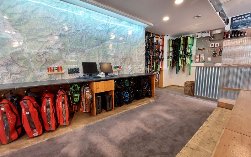 intérieur de magasin Glycerine sport